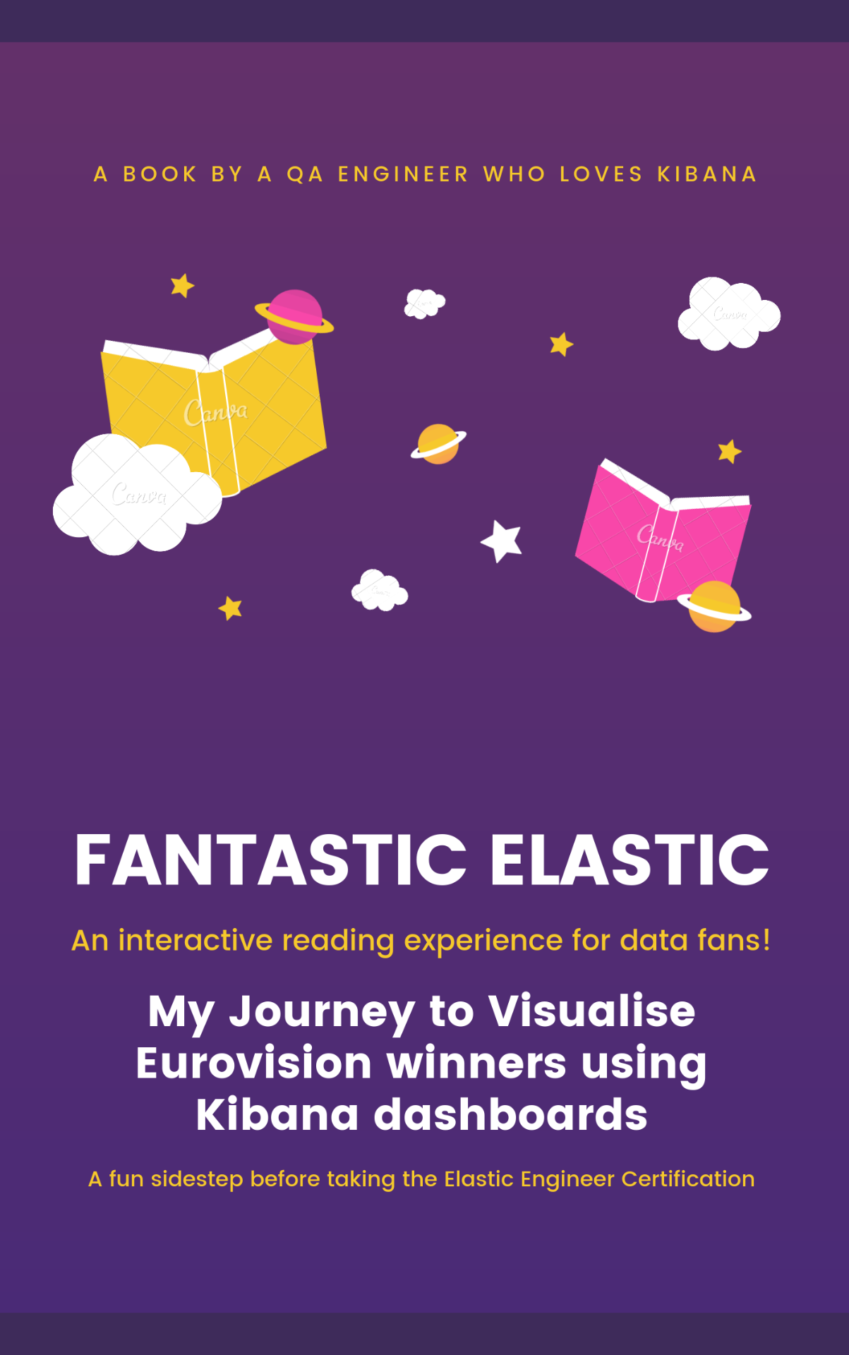 Fantastic Elastic book cover: an interactive reading experience for data fans